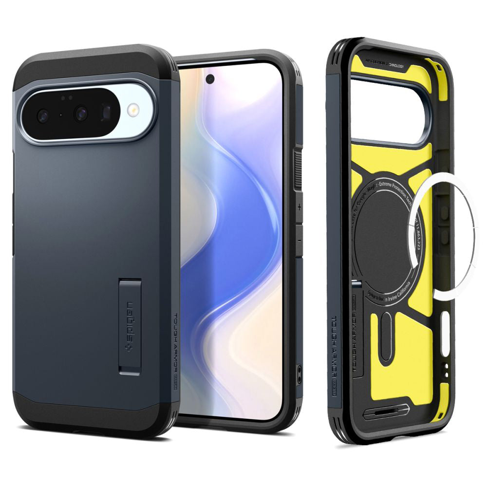 Funda MagSafe para Google Pixel 10 Pro / 10, Spigen, Tough Armor, Azul ACS09706