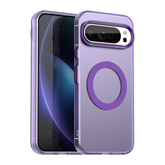 Funda MagSafe para Google Pixel 10 Pro / 10, Techsuit, CandyCase, Morado