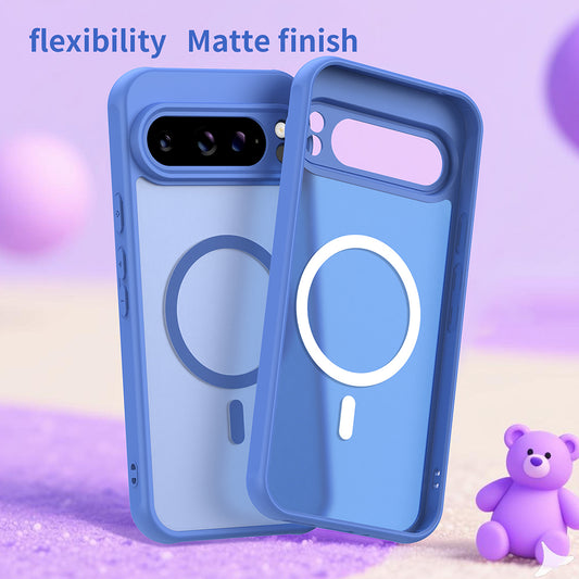 Funda MagSafe para Google Pixel 10 Pro, Techsuit, HaloFrost II, Azul