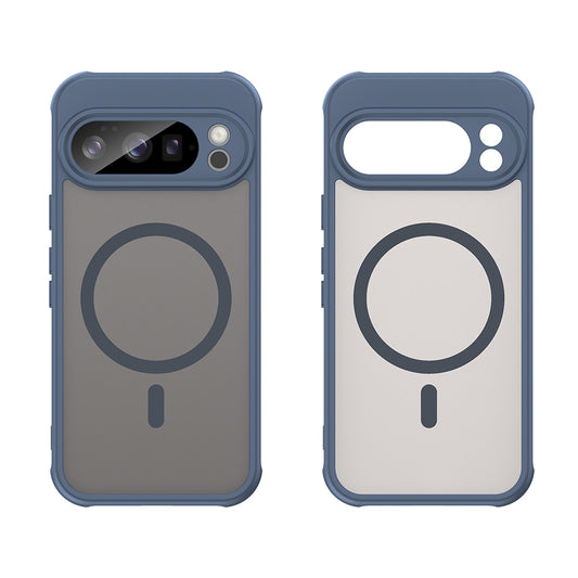 Funda MagSafe para Google Pixel 10 Pro, Techsuit, HaloFrost II, Azul Marino