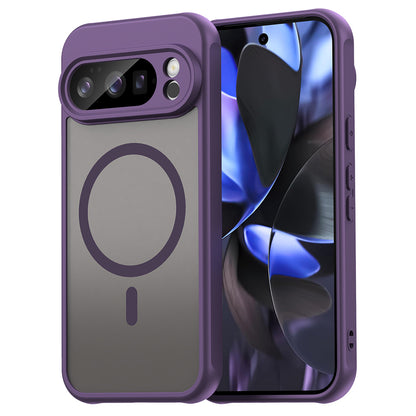 Funda MagSafe para Google Pixel 10 Pro, Techsuit, HaloFrost II, Morado