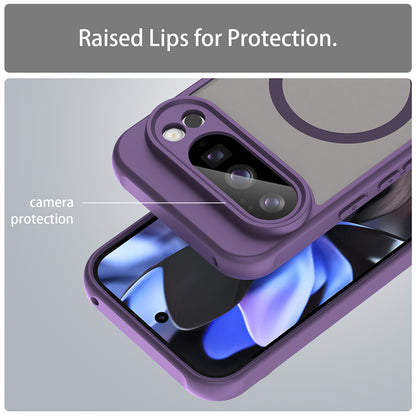 Funda MagSafe para Google Pixel 10 Pro, Techsuit, HaloFrost II, Morado