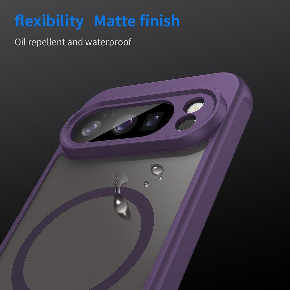 Funda MagSafe para Google Pixel 10 Pro, Techsuit, HaloFrost II, Morado