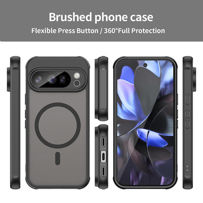 Funda MagSafe para Google Pixel 10 Pro, Techsuit, HaloFrost II, Negra