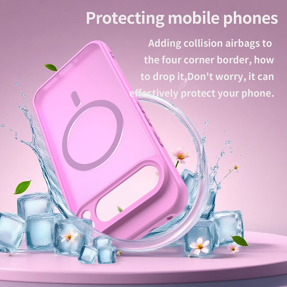 Funda MagSafe para Google Pixel 10 Pro, Techsuit, HaloFrost II, Rosa