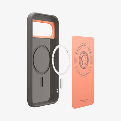 Funda MagSafe para Google Pixel 10 Pro XL, Spigen, Caseology Nano Pop, Gris