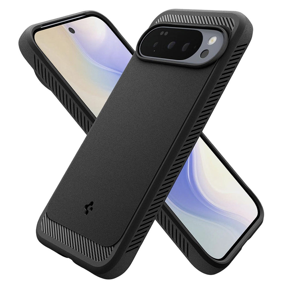 Funda MagSafe para Google Pixel 10 Pro XL, Spigen, Rugged Armor, Negra Mate ACS09721
