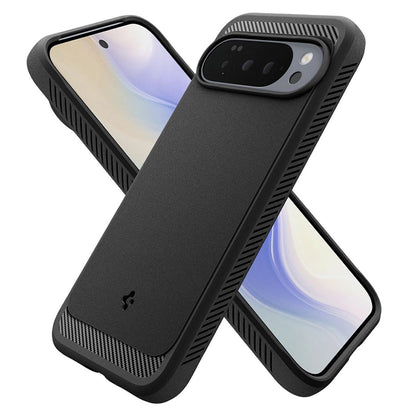 Funda MagSafe para Google Pixel 10 Pro XL, Spigen, Rugged Armor, Negra Mate ACS09721