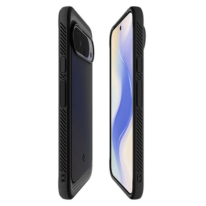 Funda MagSafe para Google Pixel 10 Pro XL, Spigen, Rugged Armor, Negra Mate ACS09721