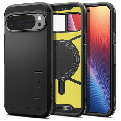 Funda MagSafe para Google Pixel 10 Pro XL, Spigen, Tough Armor, Negra