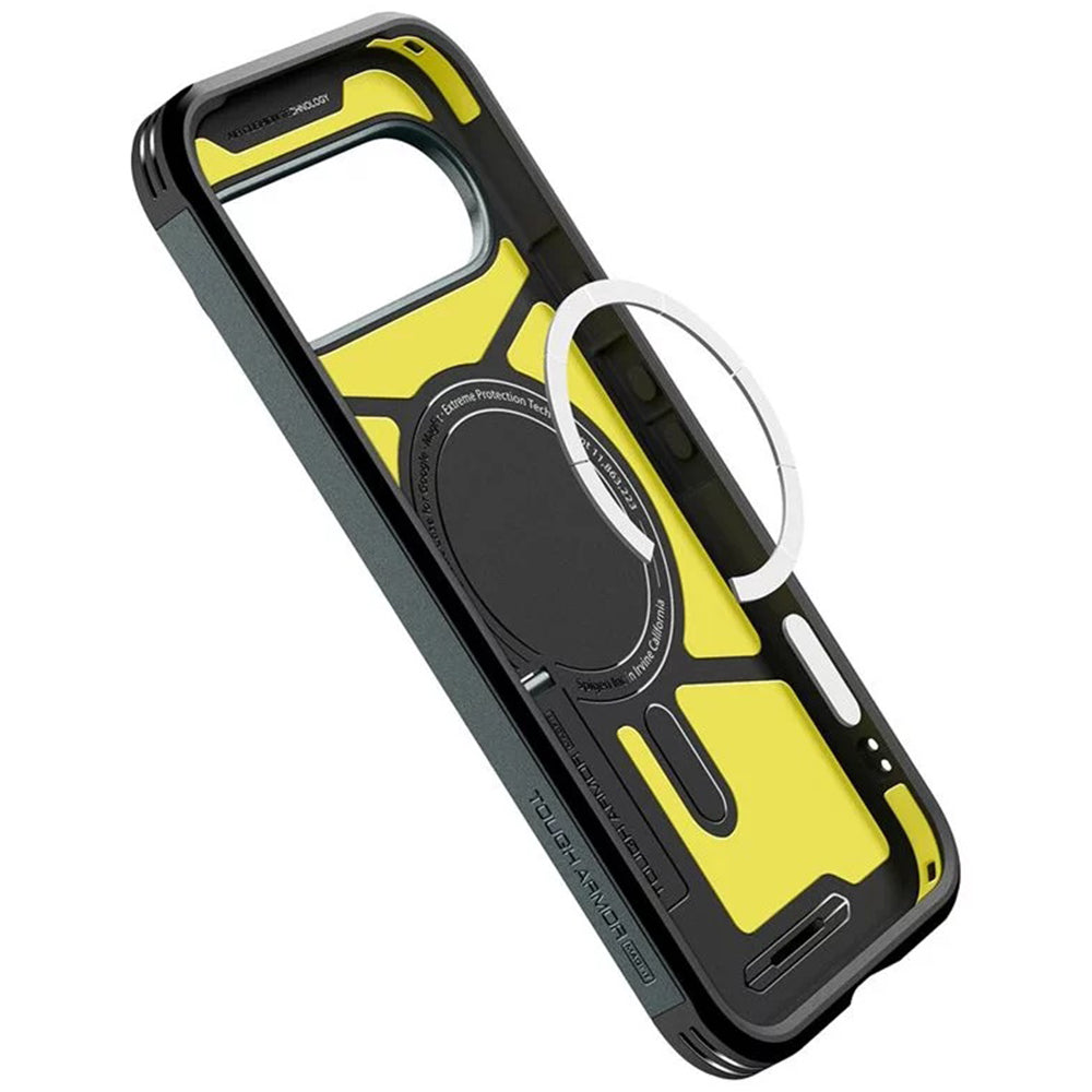 Funda MagSafe para Google Pixel 10 Pro XL, Spigen, Tough Armor, Verde ACS09730