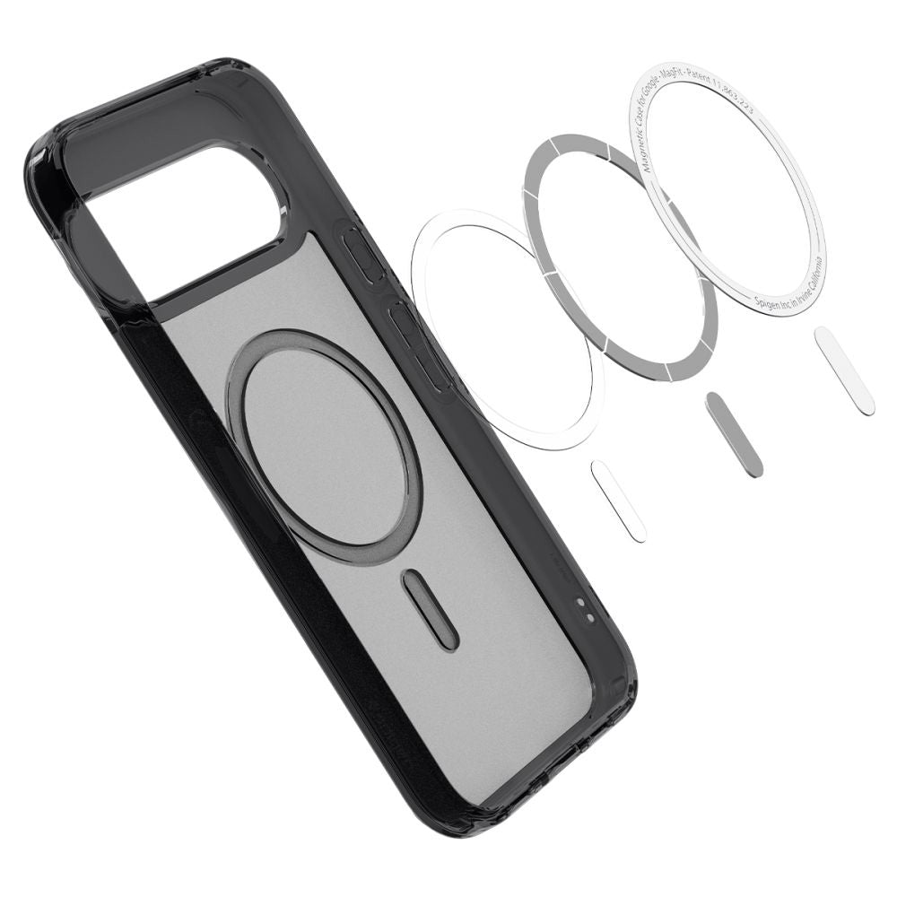 Funda MagSafe para Google Pixel 10 Pro XL, Spigen, Ultra Hybrid, Negra Satinada ACS09726