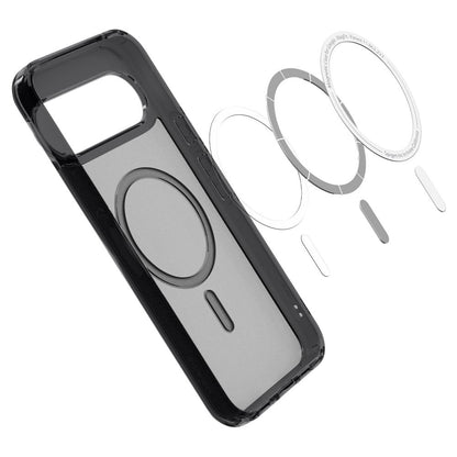 Funda MagSafe para Google Pixel 10 Pro XL, Spigen, Ultra Hybrid, Negra Satinada ACS09726