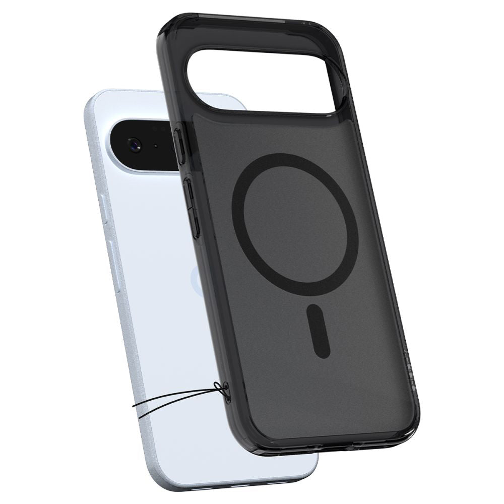 Funda MagSafe para Google Pixel 10 Pro XL, Spigen, Ultra Hybrid, Negra Satinada ACS09726
