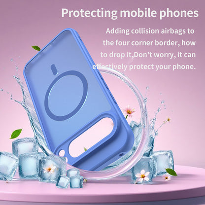 Funda MagSafe para Google Pixel 10 Pro XL, Techsuit, HaloFrost II, Azul