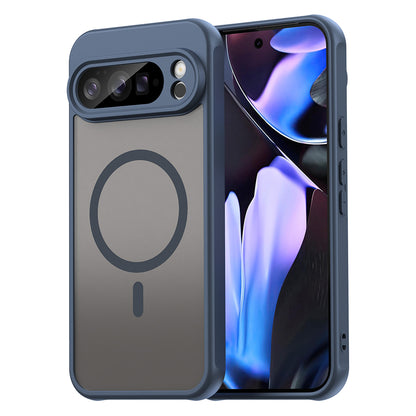 Funda MagSafe para Google Pixel 10 Pro XL, Techsuit, HaloFrost II, Azul Marino