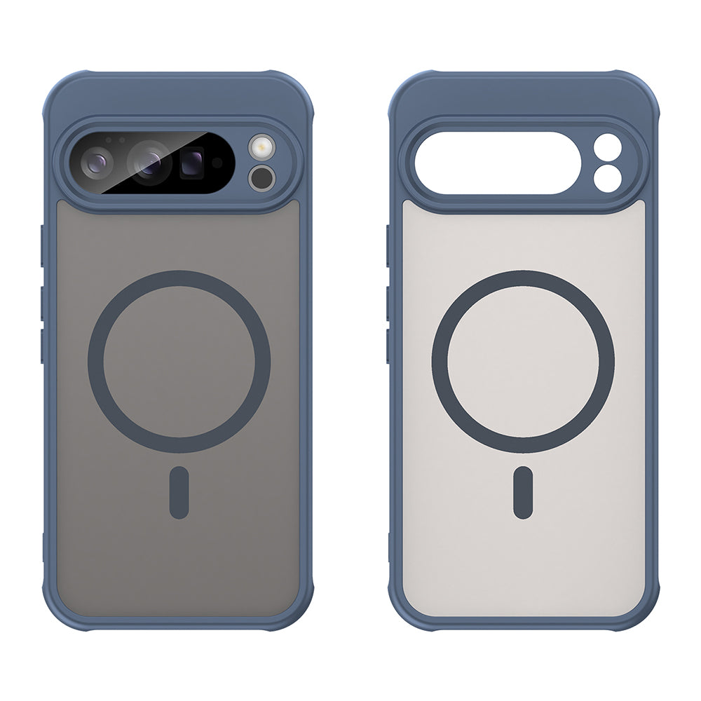 Funda MagSafe para Google Pixel 10 Pro XL, Techsuit, HaloFrost II, Azul Marino