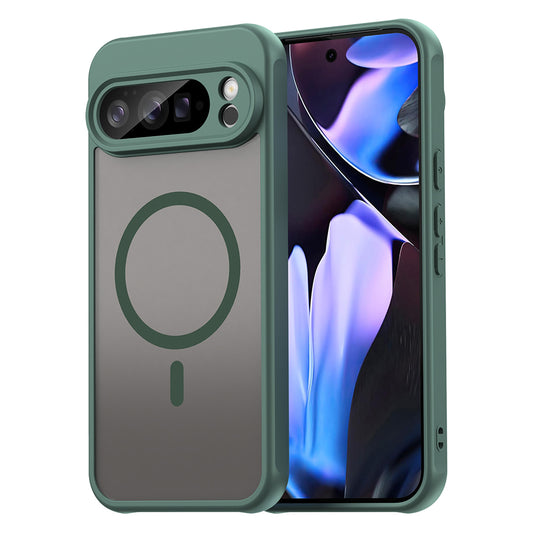 Funda MagSafe para Google Pixel 10 Pro XL, Techsuit, HaloFrost II, Verde