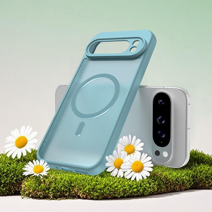 Funda MagSafe para Google Pixel 10 Pro XL, Techsuit, HaloFrost II, Verde Claro