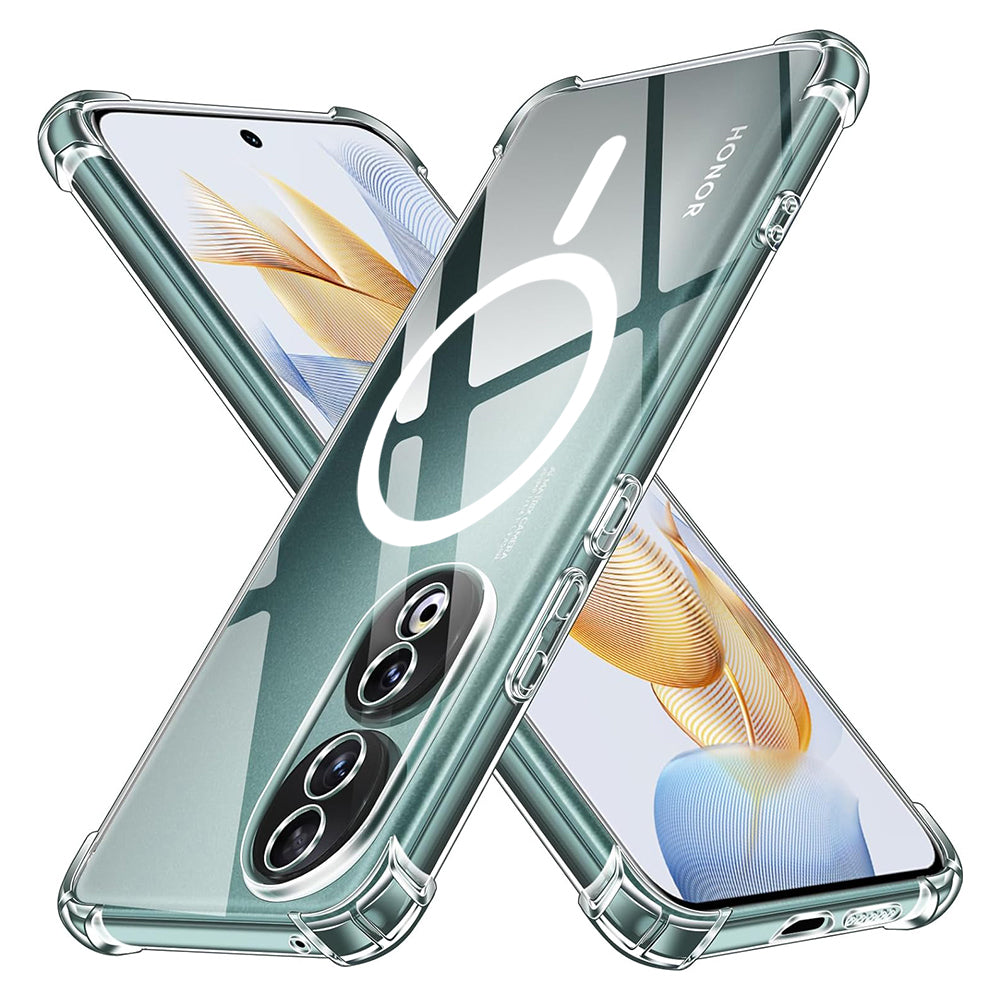 Funda MagSafe para Google Pixel 10 Pro XL, Techsuit, a prueba de golpes, Transparente
