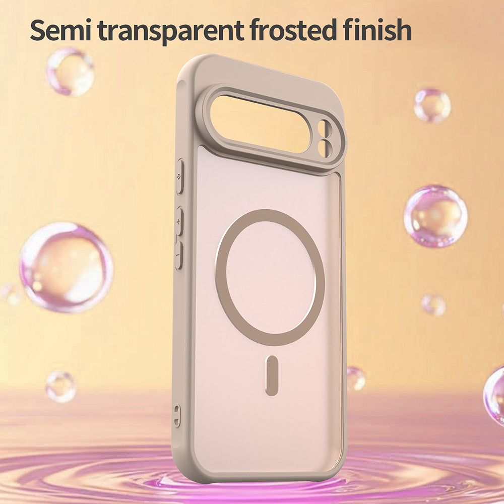 Funda MagSafe para Google Pixel 10, Techsuit, HaloFrost II, Dorada