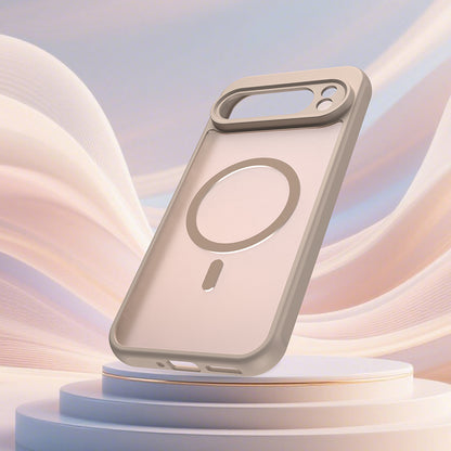 Funda MagSafe para Google Pixel 10, Techsuit, HaloFrost II, Dorada