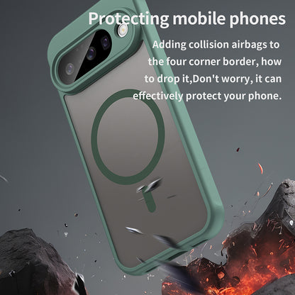 Funda MagSafe para Google Pixel 10, Techsuit, HaloFrost II, Verde
