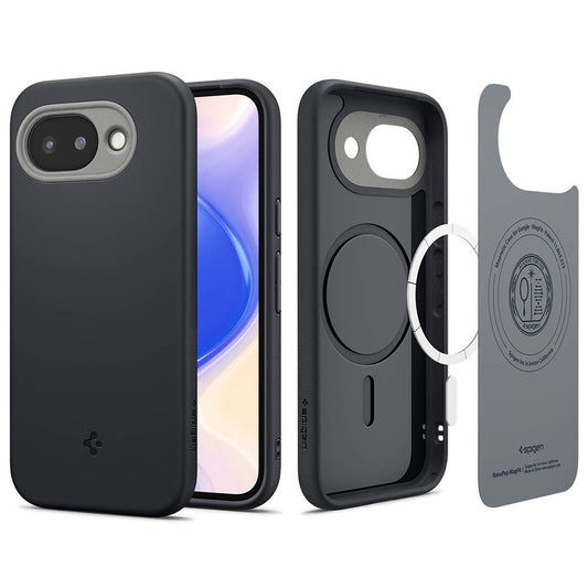 Funda MagSafe para Google Pixel 10a, Spigen, Caseology Nano Pop, Negra ACS11287
