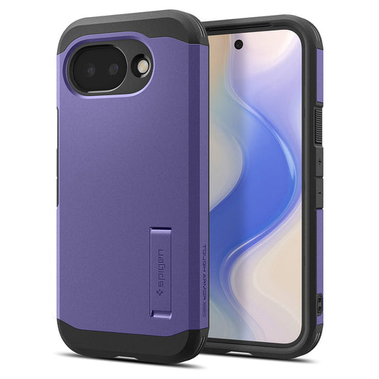 Funda MagSafe para Google Pixel 10a, Spigen, Tough Armor, Morado ACS11281