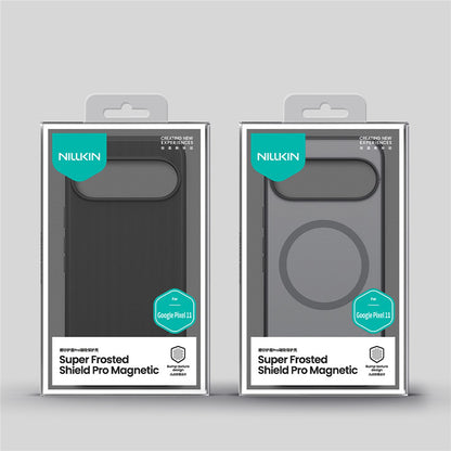 Funda MagSafe para Google Pixel 11, Nillkin, Super Shield Pro, negra satinada