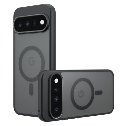 Funda MagSafe para Google Pixel 11 Pro / 11, Techsuit, PureFrost, Negra Satinada