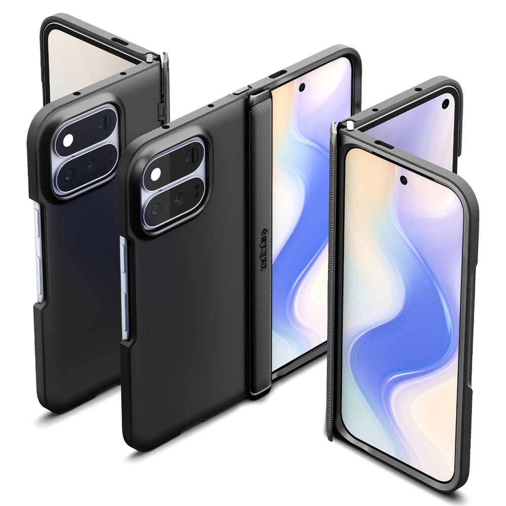 Funda MagSafe para Google Pixel 11 Pro Fold, Spigen, Slim Armor Pro, Negra ACS11458