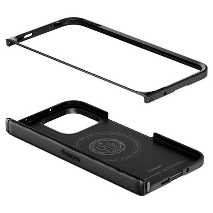 Funda MagSafe para Google Pixel 11 Pro Fold, Spigen, Slim Armor Pro, Negra ACS11458