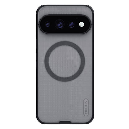 Funda MagSafe para Google Pixel 11 Pro, Nillkin, Super Shield Pro, negra transparente satinada