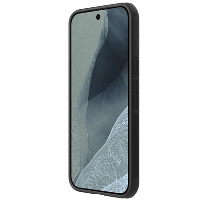 Funda MagSafe para Google Pixel 11 Pro, Nillkin, Super Shield Pro, negra transparente satinada