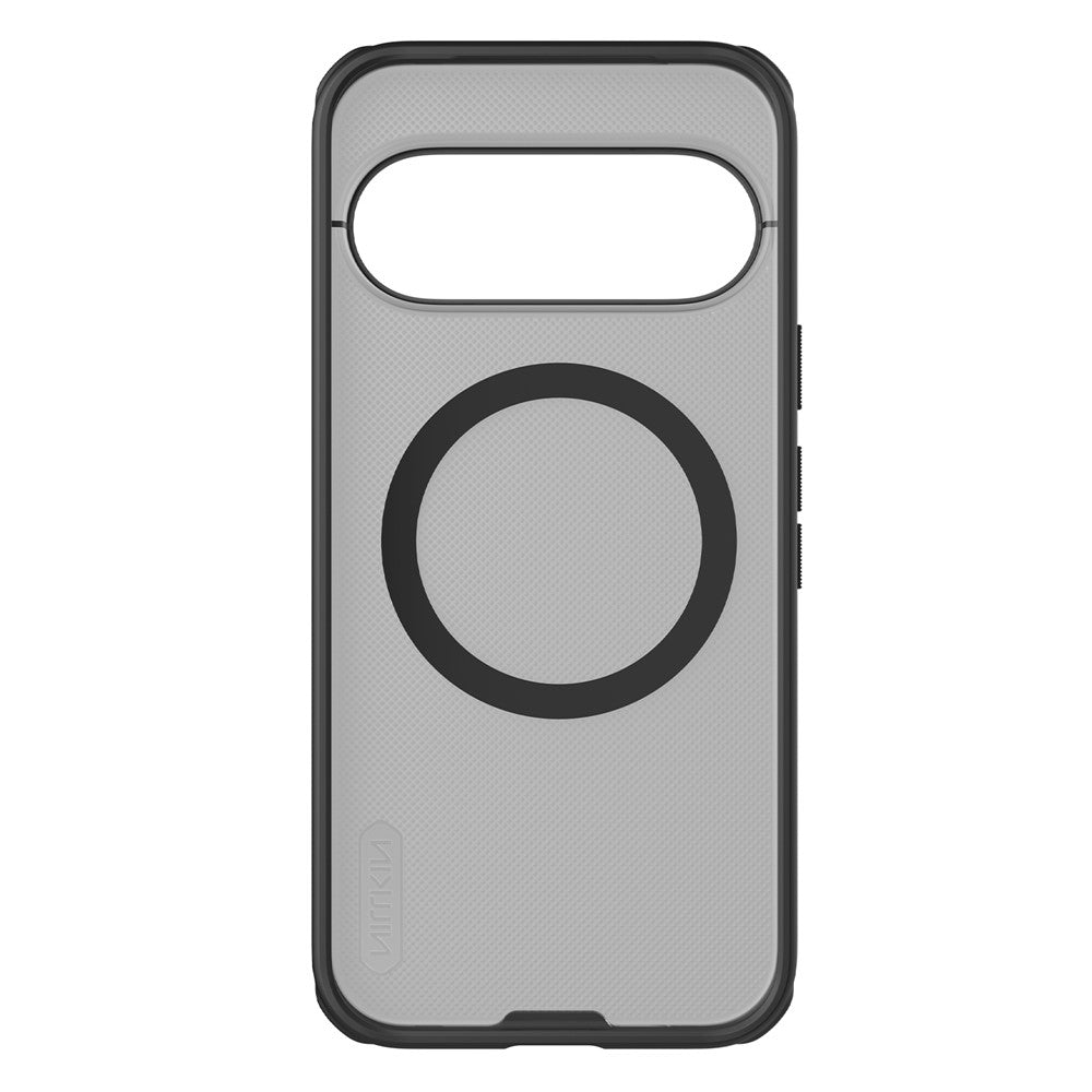 Funda MagSafe para Google Pixel 11 Pro, Nillkin, Super Shield Pro, negra transparente satinada