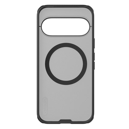 Funda MagSafe para Google Pixel 11 Pro, Nillkin, Super Shield Pro, negra transparente satinada