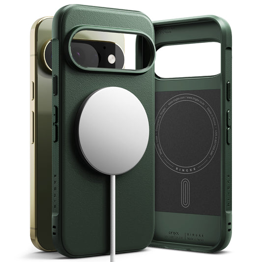 Funda MagSafe para Google Pixel 11 Pro, Ringke, Onyx, Verde Oscuro