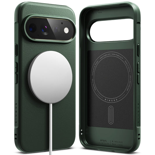 Funda MagSafe para Google Pixel 11 Pro, Ringke, Onyx, Verde Oscuro