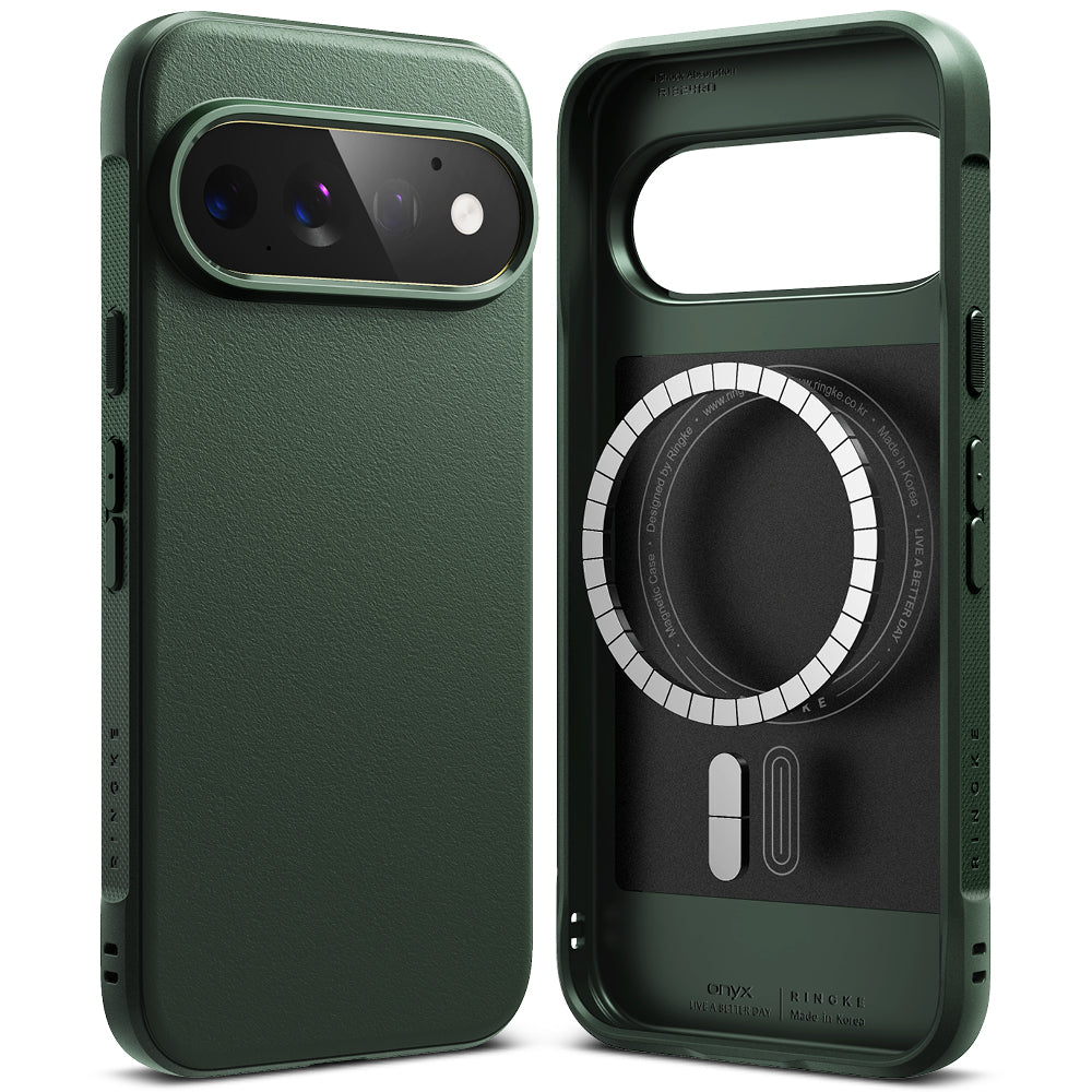 Funda MagSafe para Google Pixel 11 Pro, Ringke, Onyx, Verde Oscuro