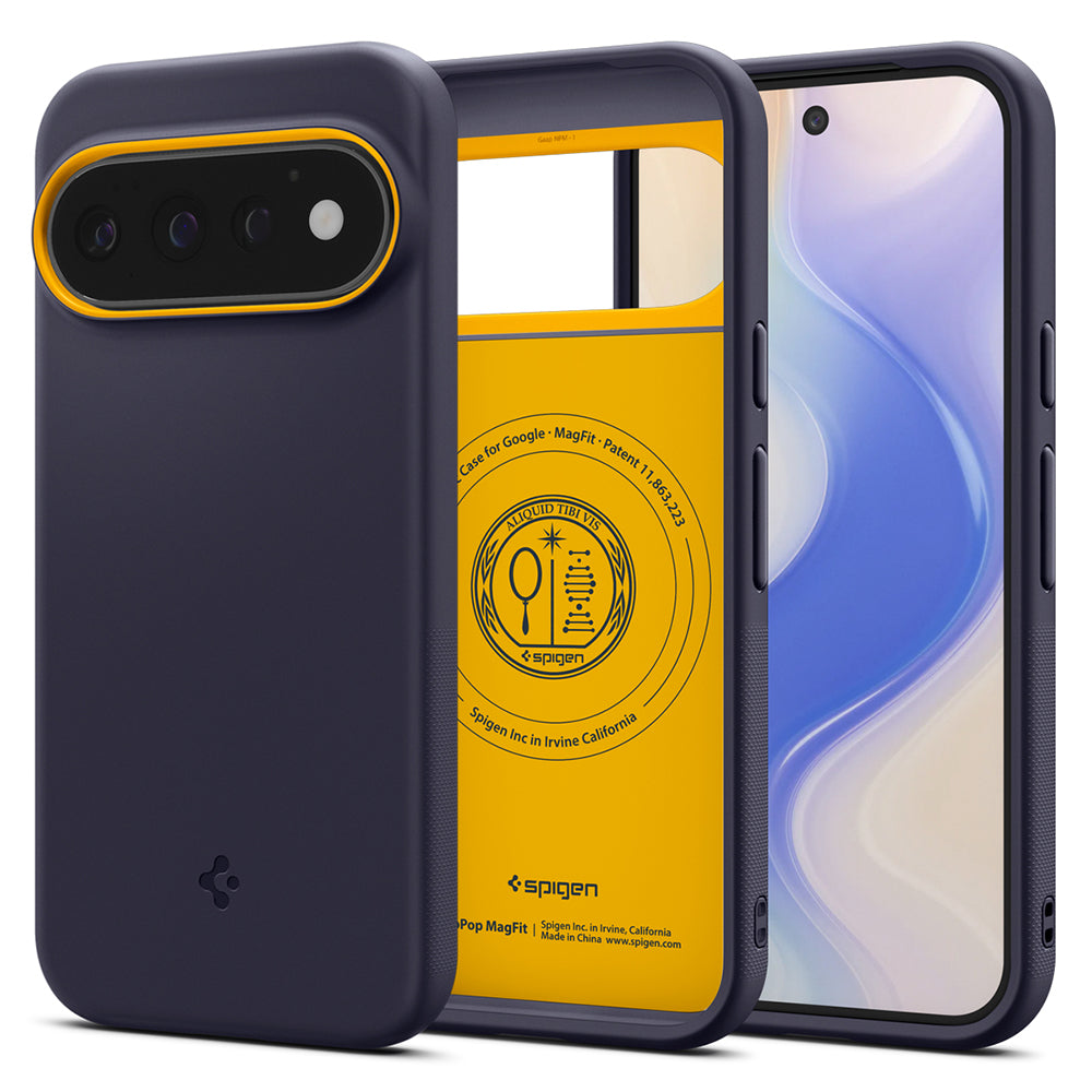 Funda MagSafe para Google Pixel 11 Pro, Spigen, Caseology Nano Pop, Morado ACS11434