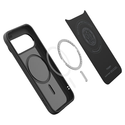 Funda MagSafe para Google Pixel 11 Pro, Spigen, Liquid Air, Negra Mate ACS11429