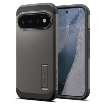 Funda MagSafe para Google Pixel 11 Pro, Spigen, Tough Armor, Gris ACS11860