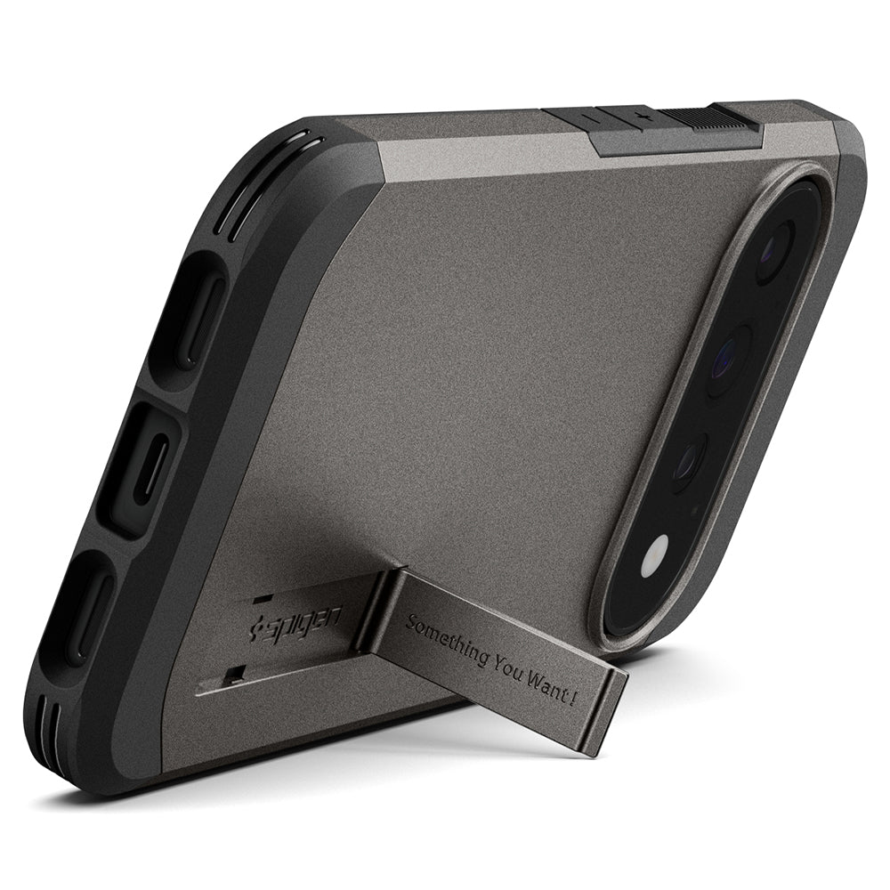 Funda MagSafe para Google Pixel 11 Pro, Spigen, Tough Armor, Gris ACS11860