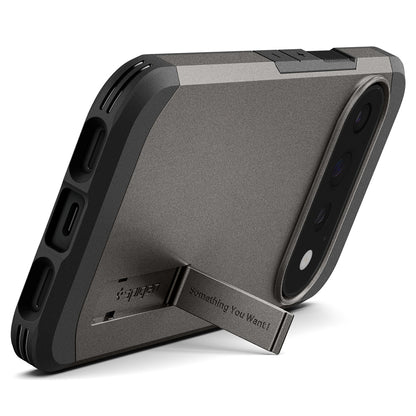 Funda MagSafe para Google Pixel 11 Pro, Spigen, Tough Armor, Gris ACS11860