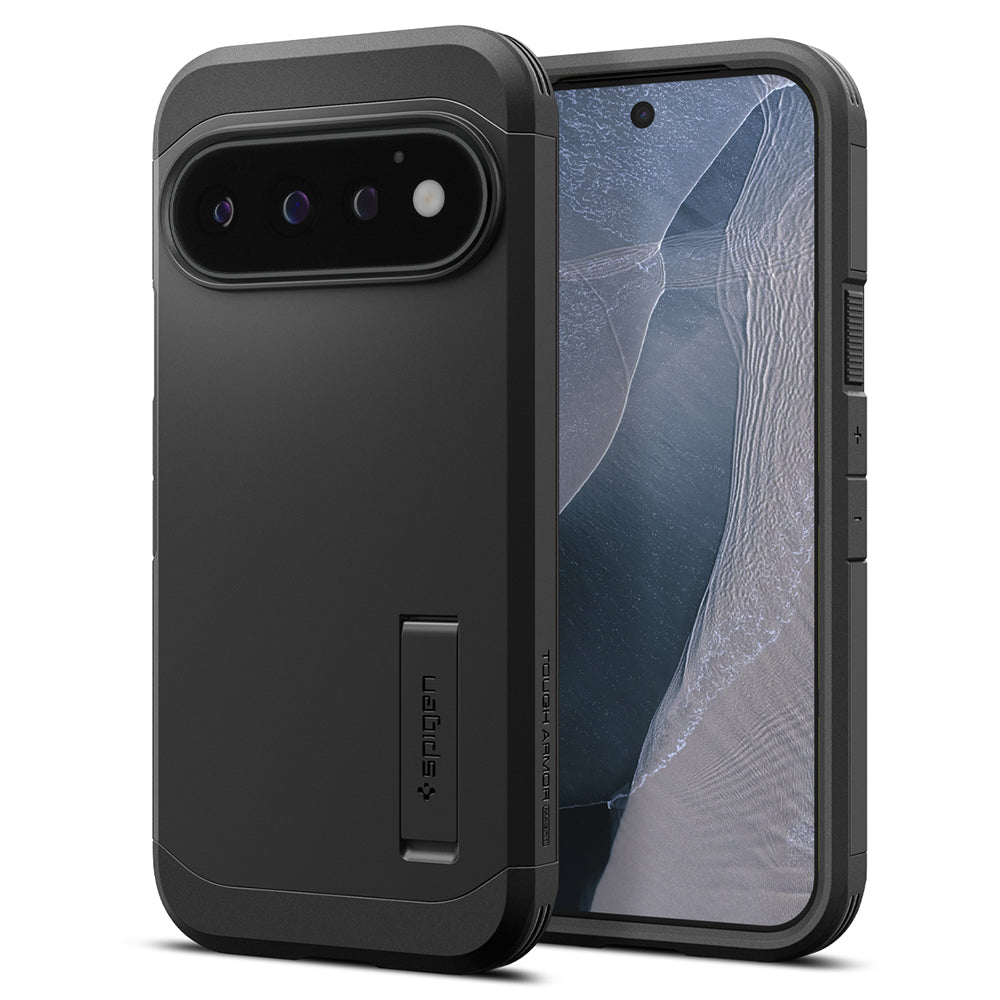 Funda MagSafe para Google Pixel 11 Pro, Spigen, Tough Armor, Negra ACS11433