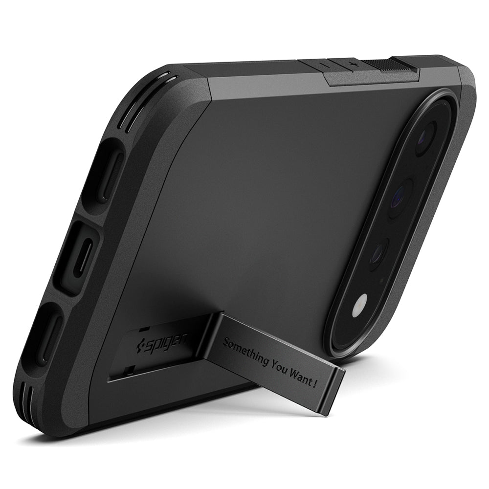 Funda MagSafe para Google Pixel 11 Pro, Spigen, Tough Armor, Negra ACS11433