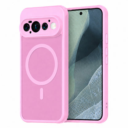 Funda MagSafe para Google Pixel 11 Pro, Techsuit, HaloFrost II, Rosa