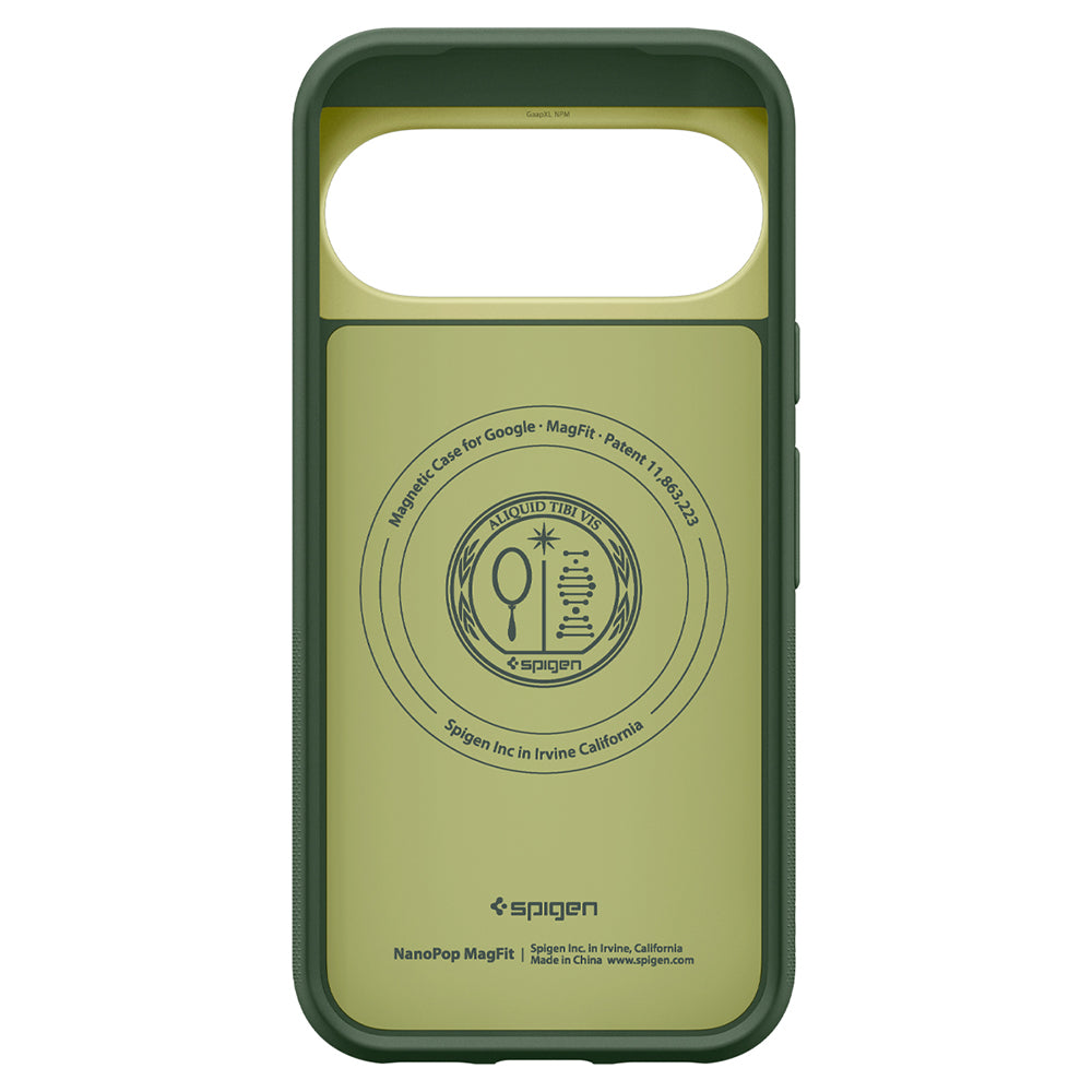 Funda MagSafe para Google Pixel 11 Pro XL, Spigen, Caseology Nano Pop, Verde ACS11456