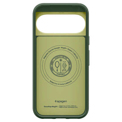 Funda MagSafe para Google Pixel 11 Pro XL, Spigen, Caseology Nano Pop, Verde ACS11456